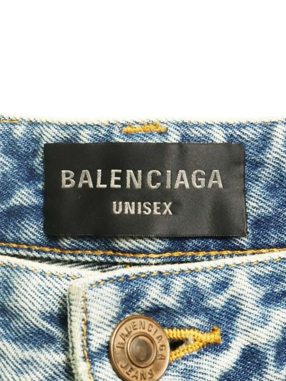 Balenciaga Distressed Denim Pants